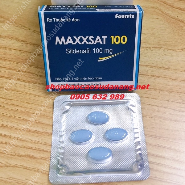 THUỐC CƯƠNG DƯƠNG MAXXSAT-100
